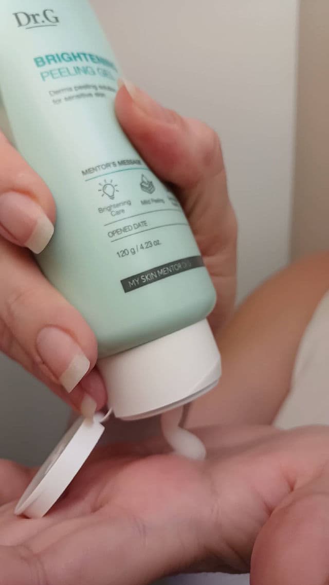 DR.G Brightening Peeling Gel review photo by TapIntoThis1
