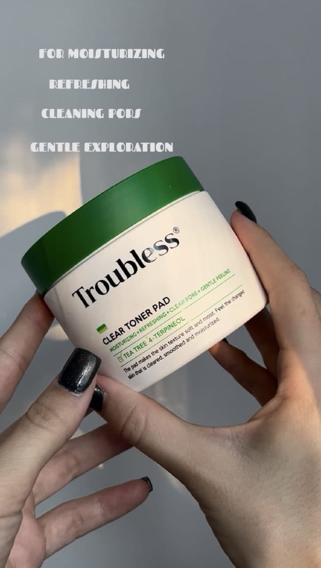 Troubless Clear Toner Pad review photo by Zhenia