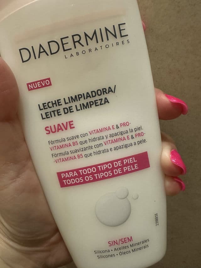Diadermine Leche Limpiadora Suave review photo by krisbelprieto
