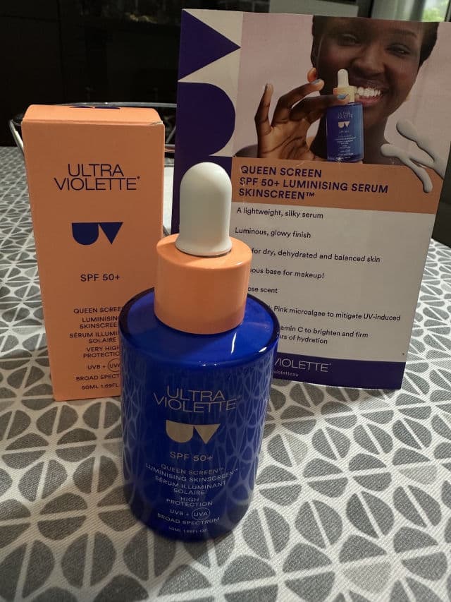 Ultra Violette Queen Screen SPF 50+ Luminising Sun Serum review photo by krisbelprieto