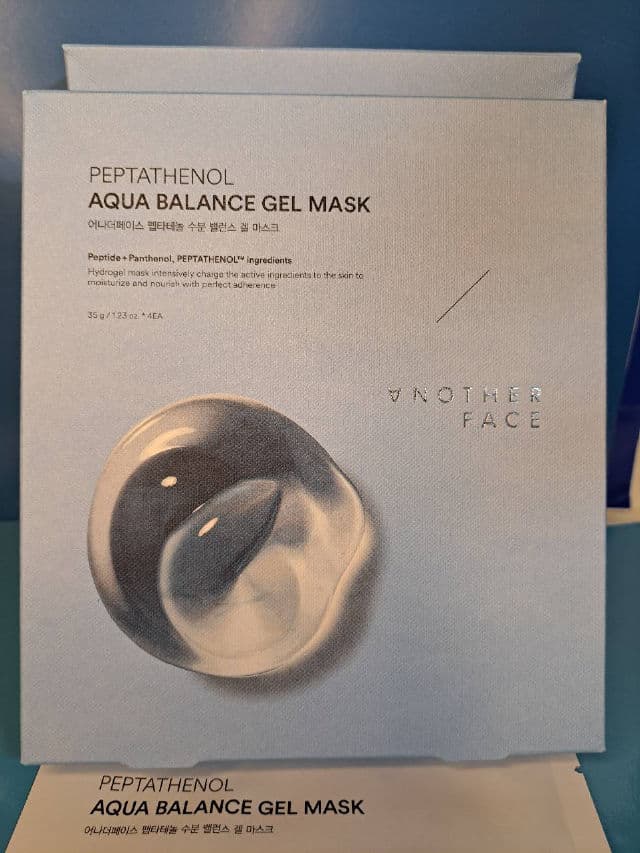 ANOTHERFACE Peptathenol Aqua Balance Gel Mask review photo by briannac4