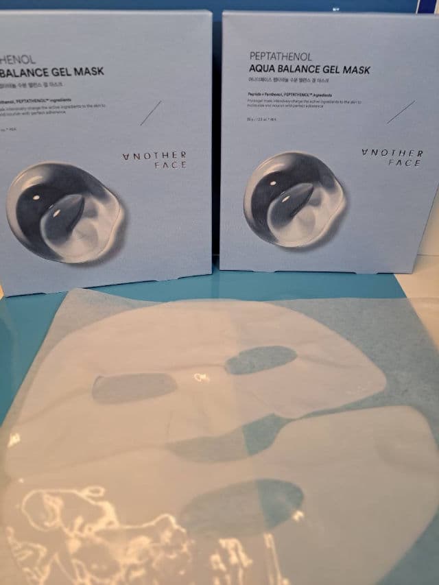 ANOTHERFACE Peptathenol Aqua Balance Gel Mask review photo by briannac4