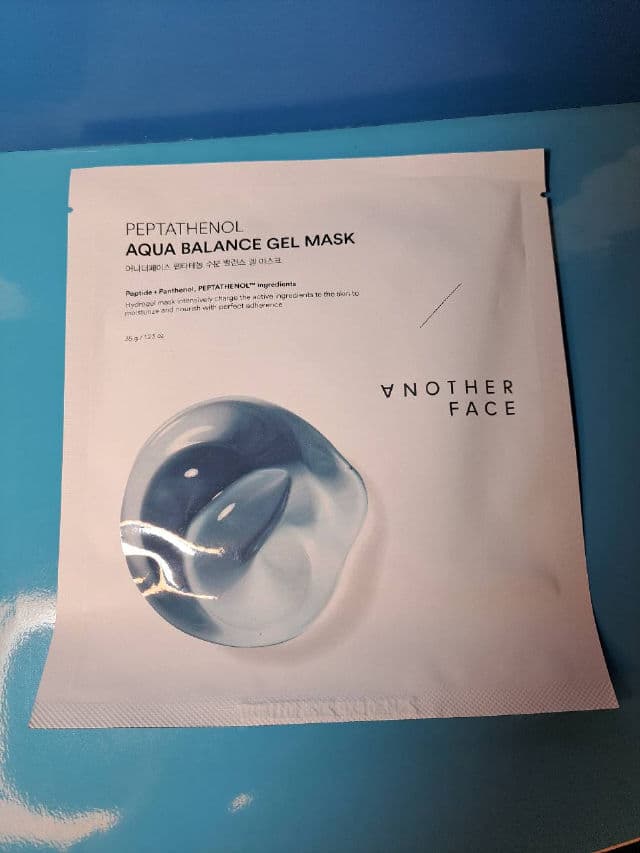 ANOTHERFACE Peptathenol Aqua Balance Gel Mask review photo by briannac4