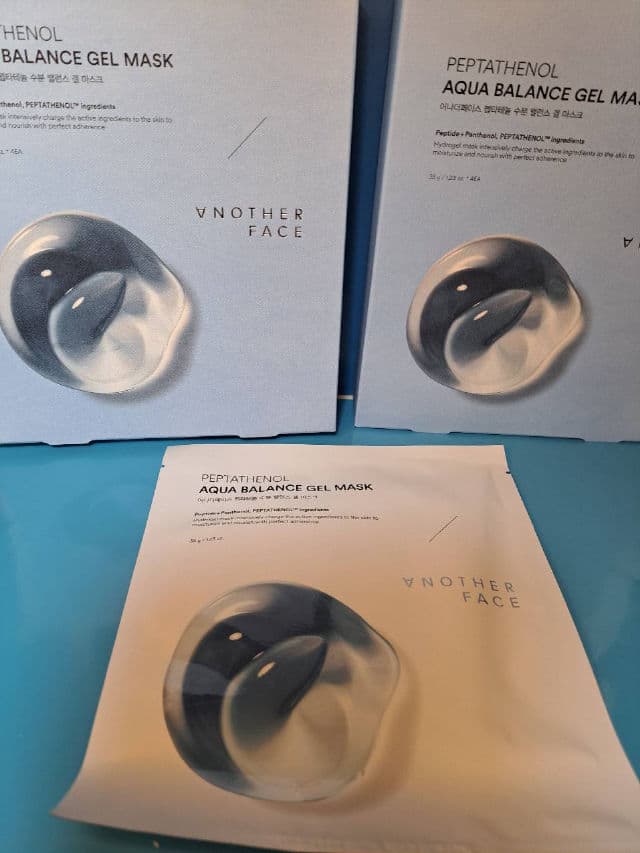 ANOTHERFACE Peptathenol Aqua Balance Gel Mask review photo by briannac4