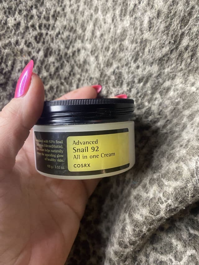 COSRX Advanced Snail 92 All-in-One Cream review photo by morganne1980