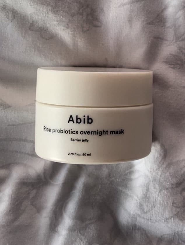 Abib Rice Probiotics Overnight Mask review photo by uncooked