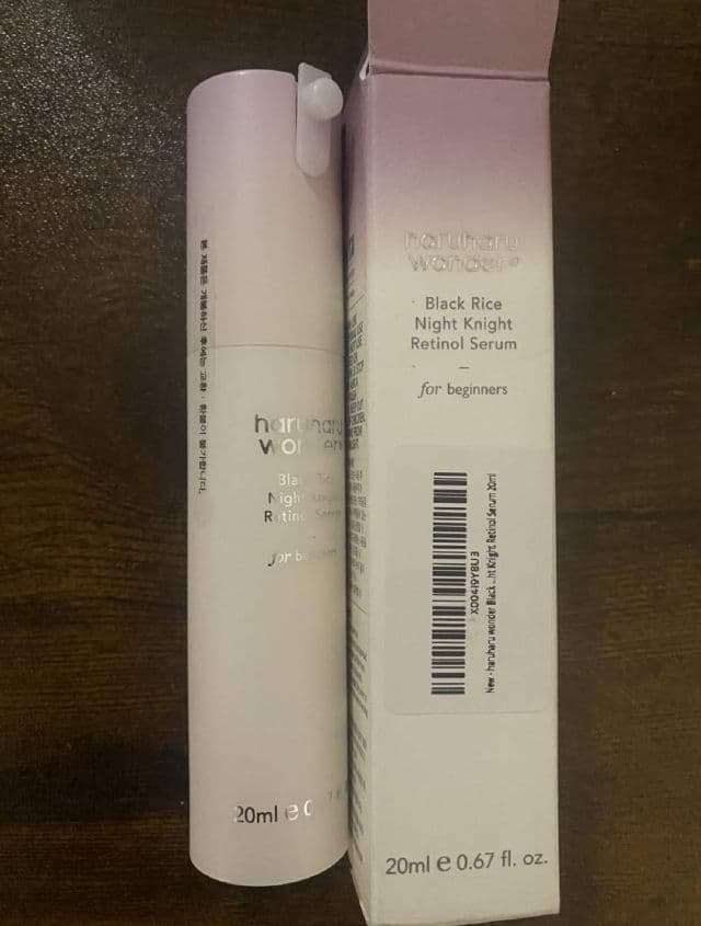 HaruHaru WONDER Black Rice Night Knight Retinol Serum review photo by taniaijaz