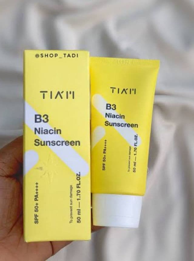 TIAM B3 Niacin Sunscreen SPF50+ PA++++ review photo by taniaijaz