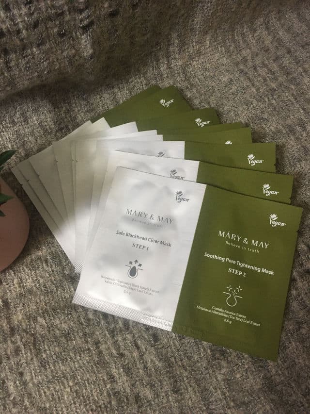 Mary&May Daily Safe Black Head Clear Nose Mask (Step 2) review photo by mudonyourface