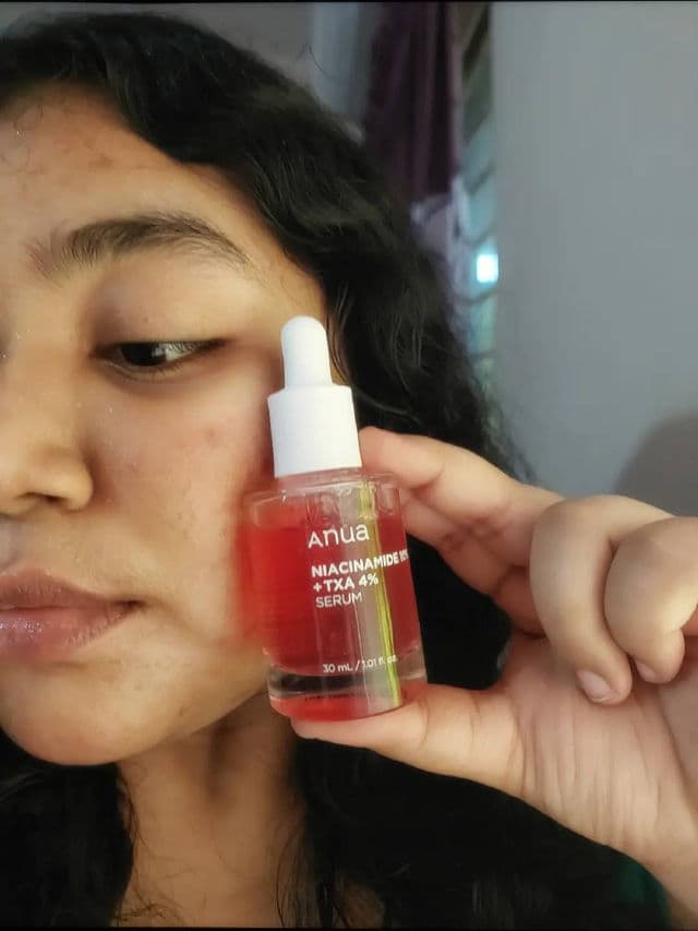 ANUA Niacinamide 10% + TXA 4% Dark Spot Correcting Serum review photo by asmaxdiaryy20