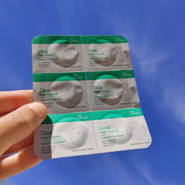 The Potions Cica Night Capsule review photo by FrenchyPeach19