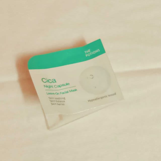 The Potions Cica Night Capsule review photo by FrenchyPeach19