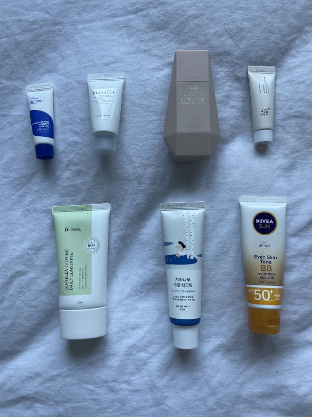 Round Lab Birch Juice Moisturizing Sun Cream SPF50+ PA++++ review photo by skinske