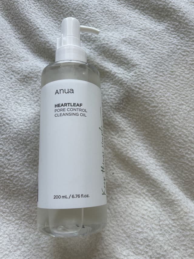 ANUA Heartleaf Pore Control Cleansing Oil review photo by skinske