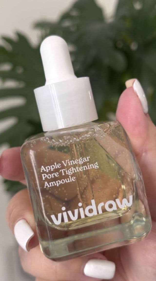 vividraw Apple Vinegar Pore Tightening Ampoule review photo by vehhermamugc