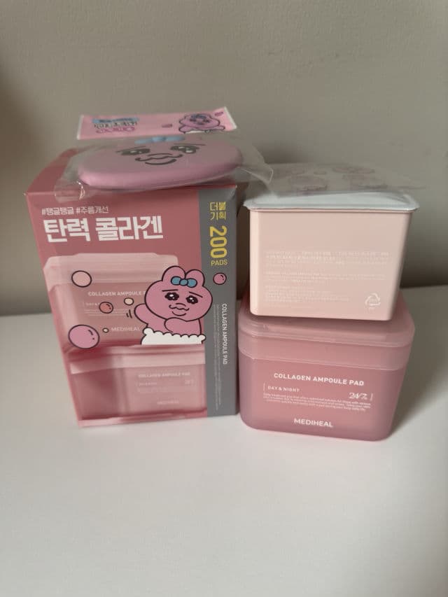 MEDIHEAL Collagen Ampoule Pad   review photo by Deya33