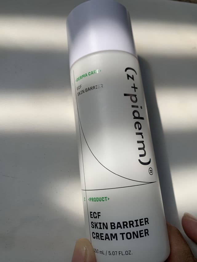 Zipiderm EGF Skin Barrier Cream Toner review photo by makeupsthefanie