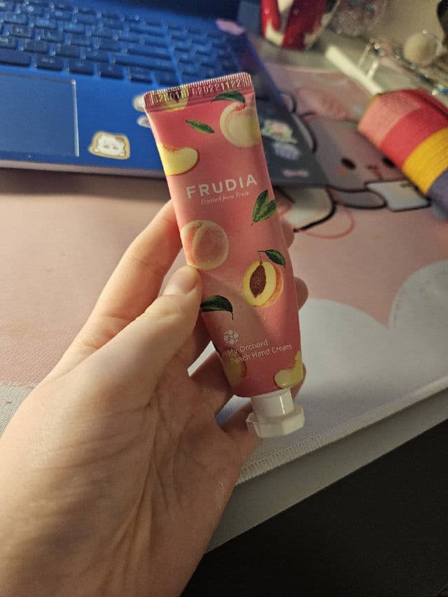 Frudia My Orchard Peach Hand Cream review photo by luvgab