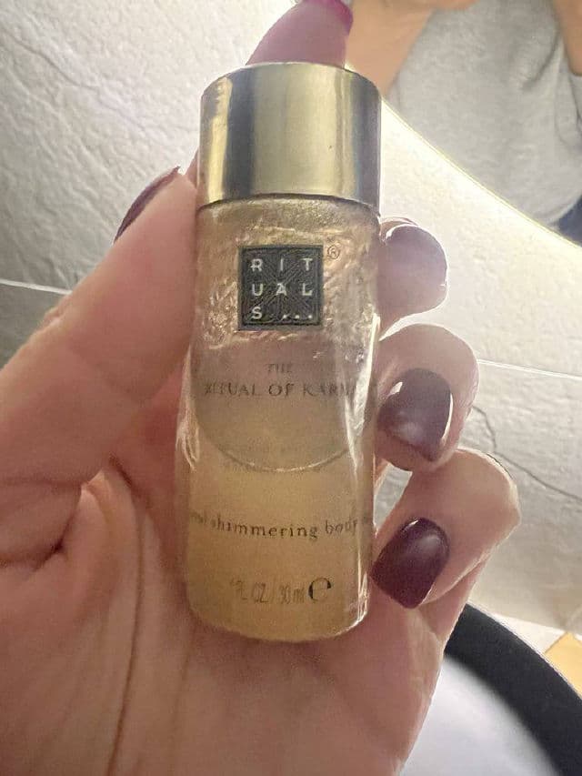 Rituals The Ritual of Karma Soul Shimmering Body Oil review photo by Ann120021
