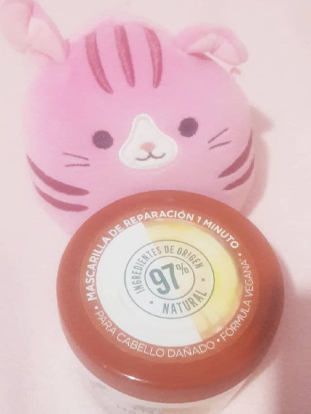 Garnier Fructis Cocoa Butter Hair Food Extra Smoothing Mask review photo by lenit