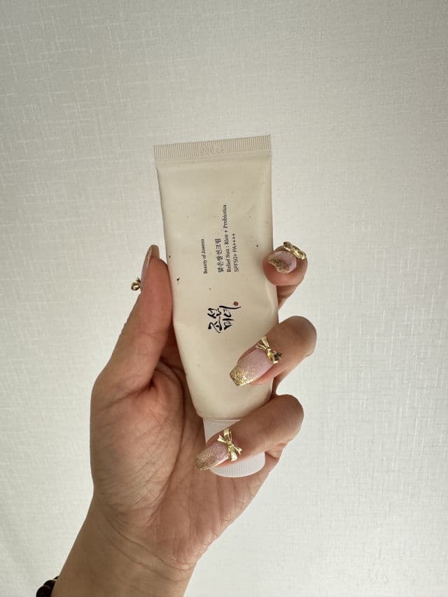 BEAUTY OF JOSEON Relief Sun Rice + Probiotics SPF50+ PA++++ review photo by Krisstine