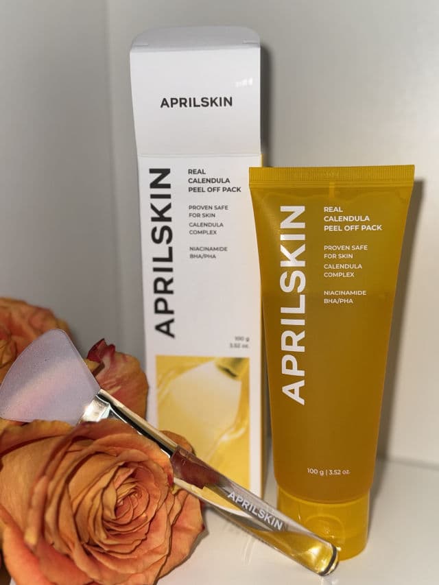 APRIL SKIN Calendula Peel Off Mask review photo by lucy1627