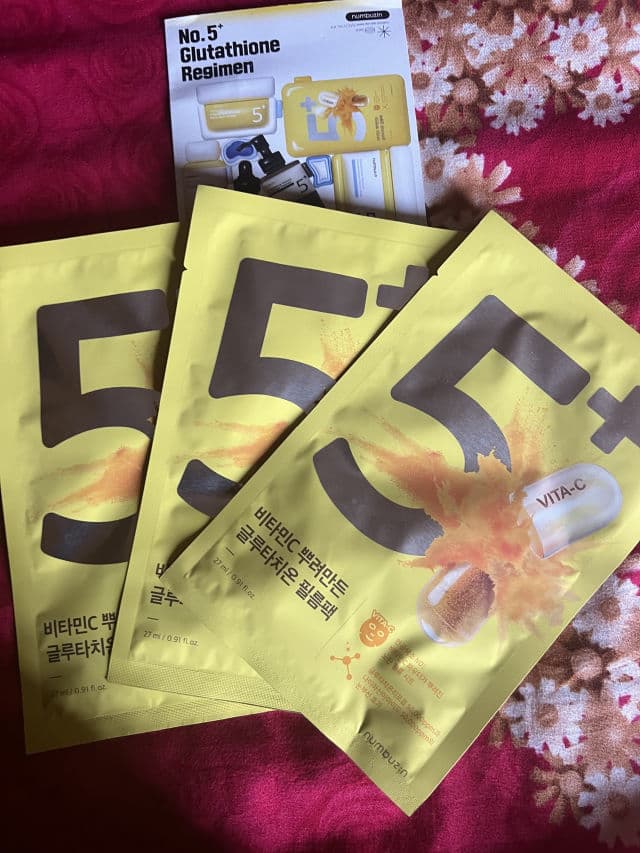 numbuzin No.5 Vitamin Spotlight Sheet Mask review photo by officialsandy