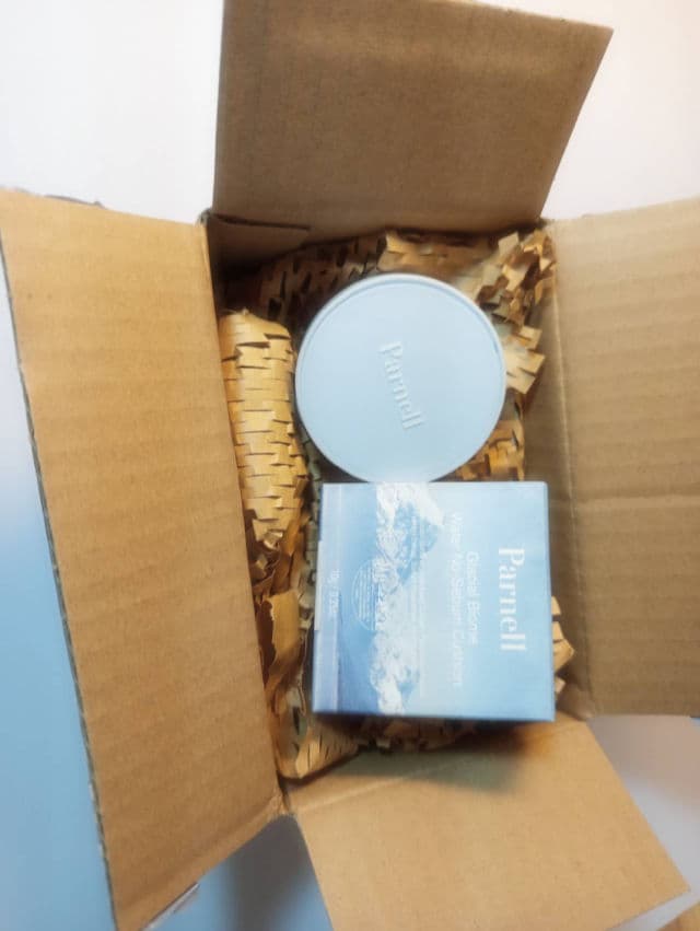 Parnell Glacial Biome Water No-Sebum Cushion review photo by skincarewthme