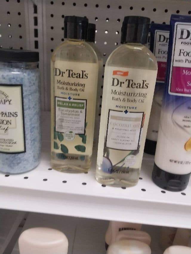 Dr Teal's Moisturizing Bath & Body Oil - Eucalyptus & Spearmint review photo by Nanc