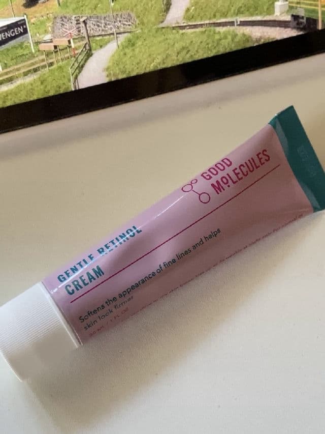 Good Molecules Gentle Retinol Cream review photo by Shine