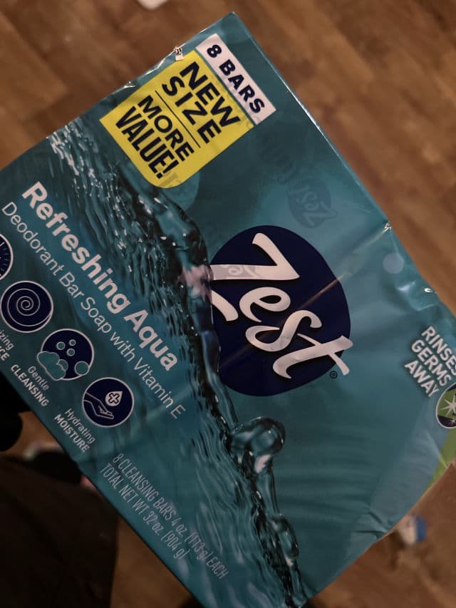 Zest Aqua Refreshing Bar Soap review photo by verenice24