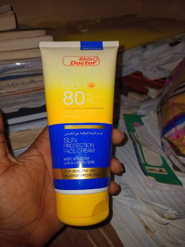 Skin Doctors Sun Protection Face Cream SPF 80 review photo by Querida