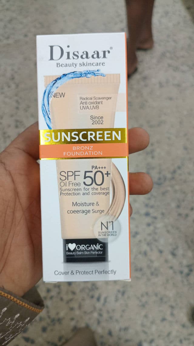 Disaar Beauty Skin Care Sunscreen SPF 90 review photo by Querida