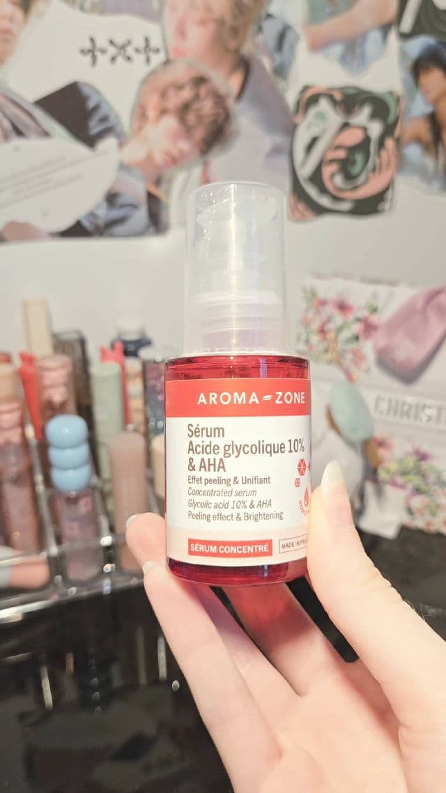 Aroma Zone Sérum Visage Concentré Acide Glycolique 10% & AHA review photo by evaspace
