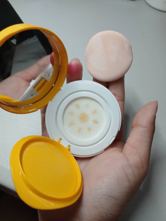 ELROEL Pang Pang Big Sun Cushion UV Shield review photo by Jade