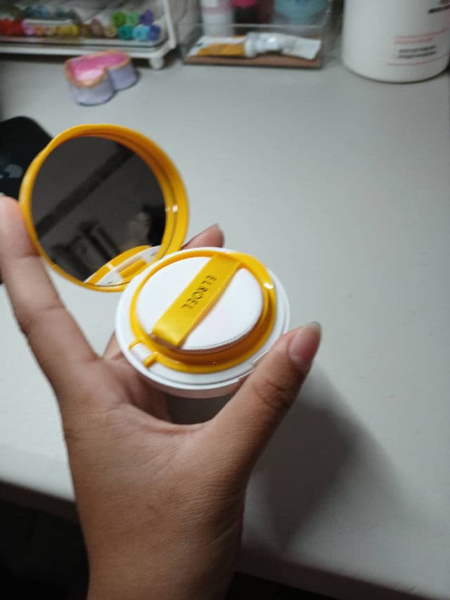 ELROEL Pang Pang Big Sun Cushion UV Shield review photo by Jade