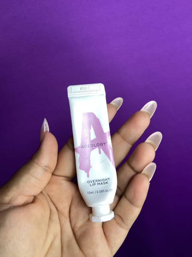 Aceology Overnight Lip Mask  review photo by Cristinamakeupmua