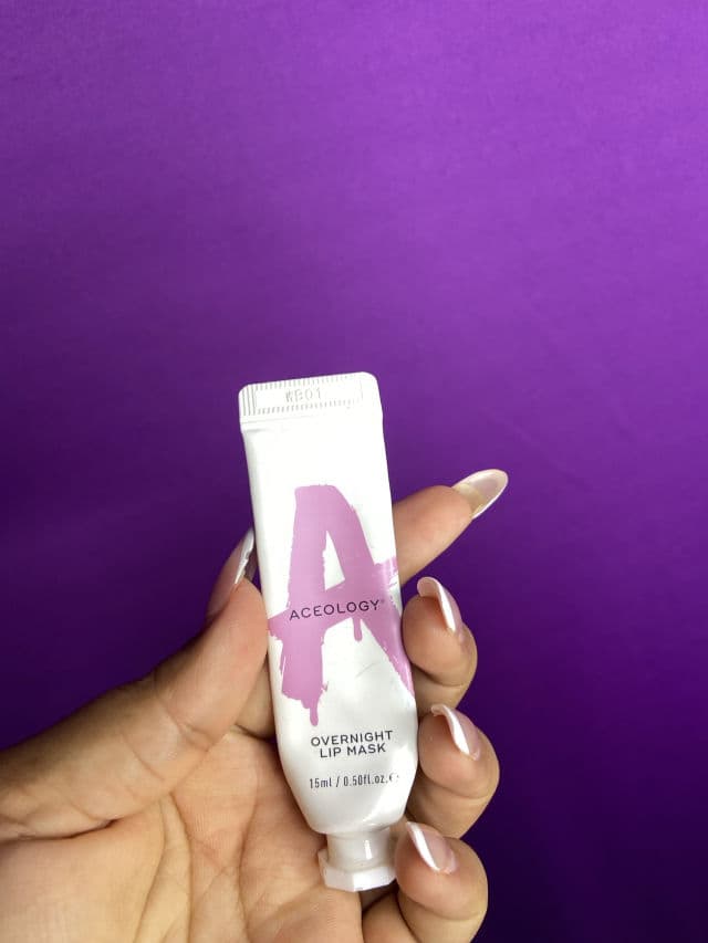Aceology Overnight Lip Mask  review photo by Cristinamakeupmua