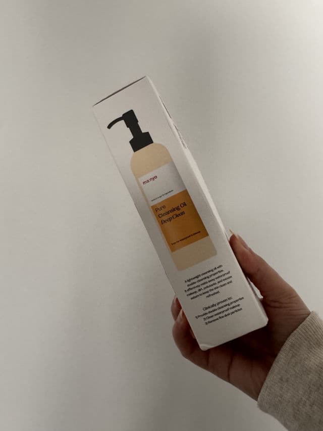 manyo Pure Cleansing Oil review photo by moonlight