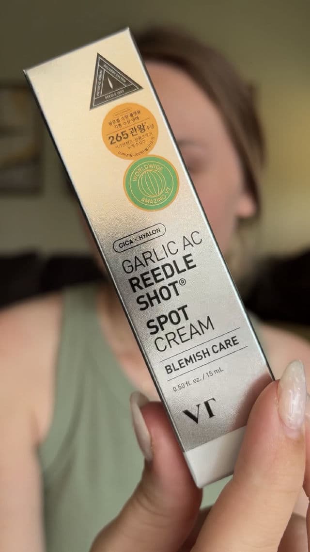 VT COSMETICS Garlic AC Reedle Shot Spot Cream review photo by MagdaKaistoura