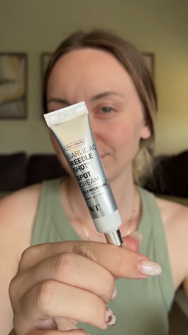 VT COSMETICS Garlic AC Reedle Shot Spot Cream review photo by MagdaKaistoura