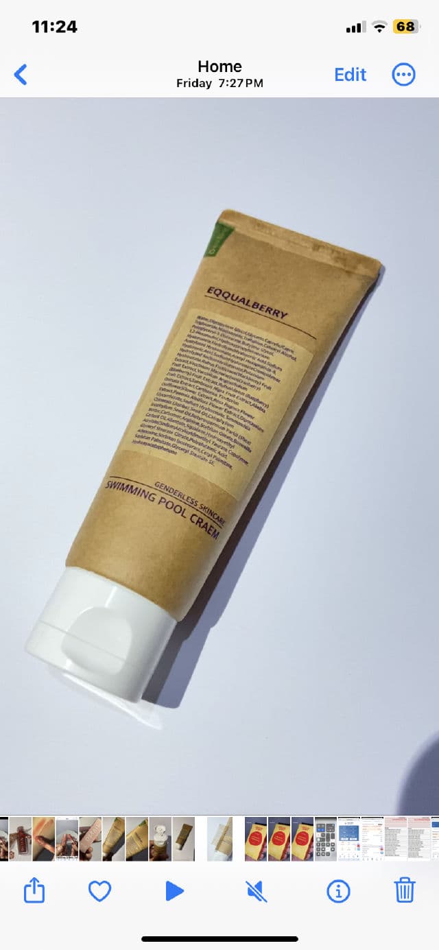 Eqqualberry Swimming Pool Cream review photo by ja