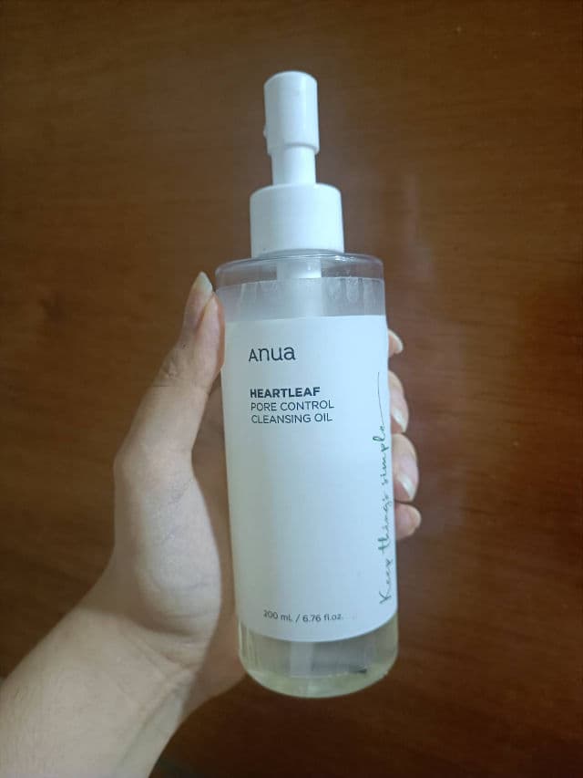 ANUA Heartleaf Pore Control Cleansing Oil review photo by brieverywhere