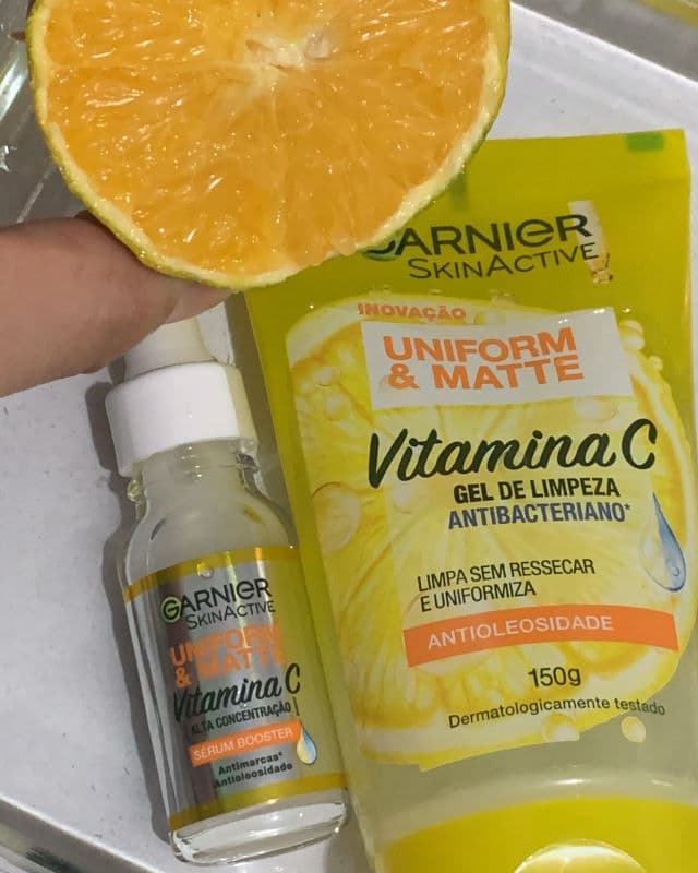 Garnier Bright Complete Vitamin C Gel Wash review photo by alessandratpedroso