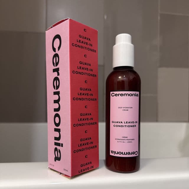 Ceremonia Guava Leave-In Conditioner review photo by averylayneskin