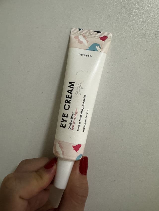 Glamfox Double Effect Eye Cream Retinol Collagen review photo by Zariii