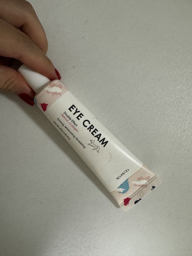 Glamfox Double Effect Eye Cream Retinol Collagen review photo by Zariii