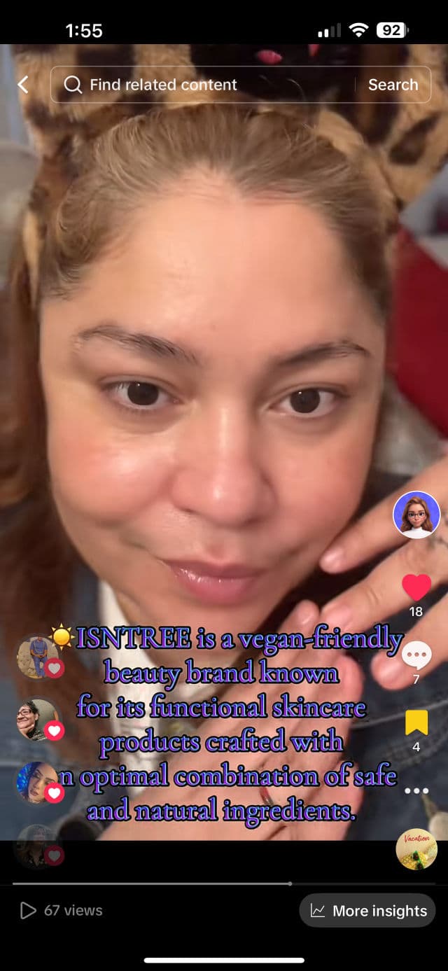 ISNTREE Hyaluronic Acid Daily Sun Gel SPF30 PA+++ review photo by Walesks12