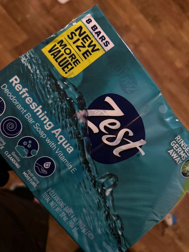 Zest Aqua Refreshing Bar Soap review photo by francheska