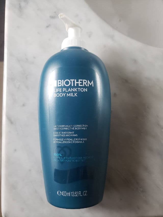 Biotherm Life Plankton Multi-Corrective Body Milk review photo by tybeaute